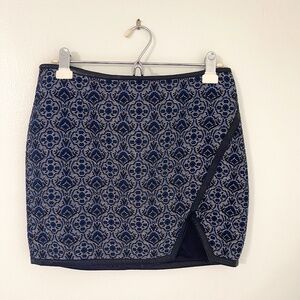Express Tapestry Woven Mini Skirt